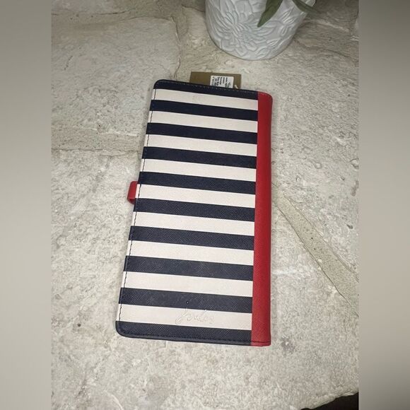 Joules “Road Trip” Navy/red/white highflyer travel wallet NWT - Picture 5 of 7